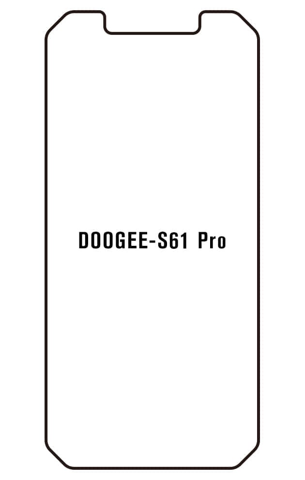 Film hydrogel pour écran Doogee S61 Pro