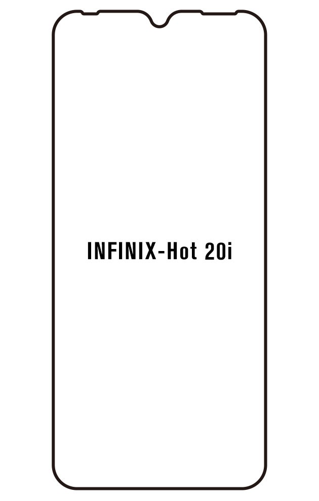 Film hydrogel pour écran Infinix Hot 20i