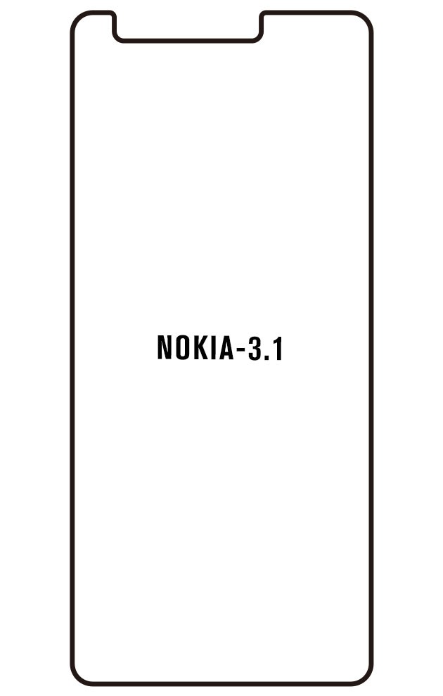 Film hydrogel pour écran Nokia 3.1