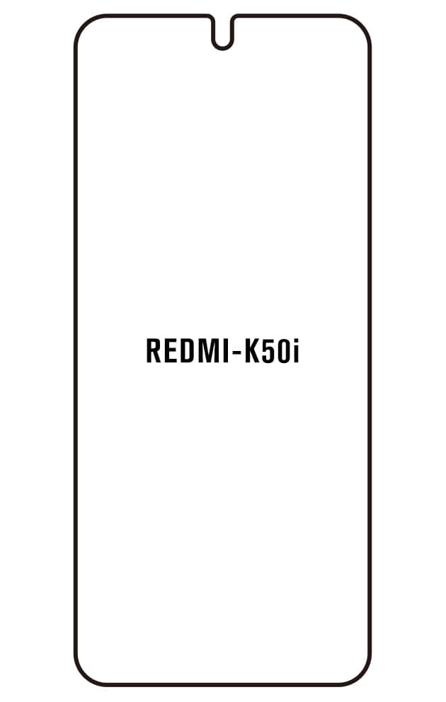 Film hydrogel pour écran Xiaomi Redmi K50i 5G