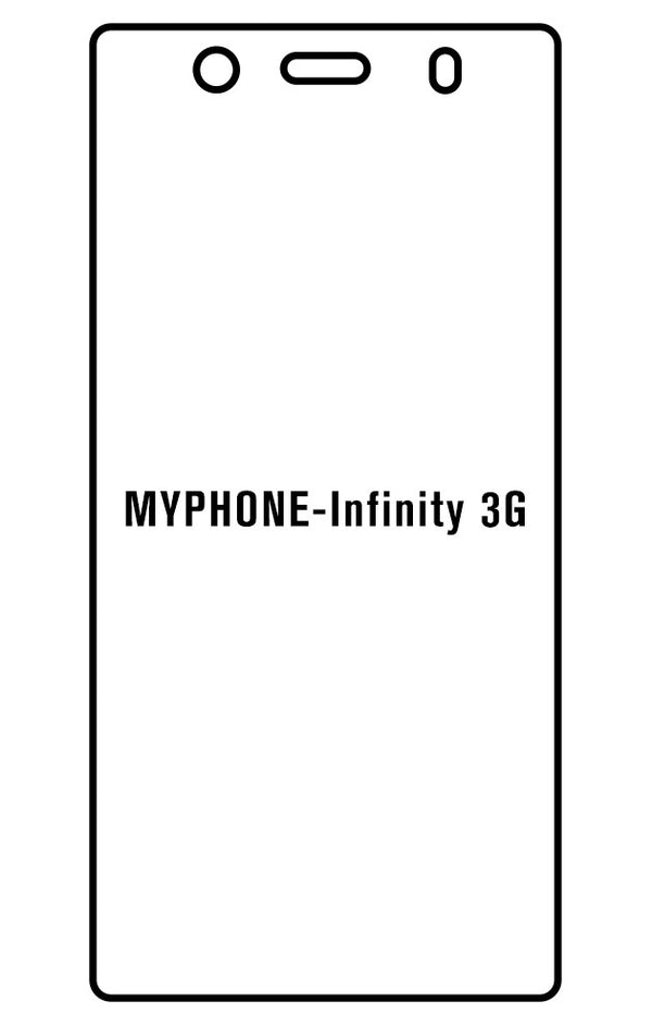 Film hydrogel myPhone Infinity 3G - Film écran anti-casse Hydrogel