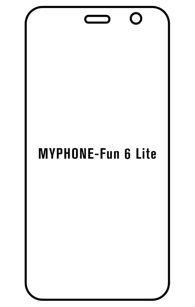 Film hydrogel myPhone Fun 6 Lite - Film écran anti-casse Hydrogel