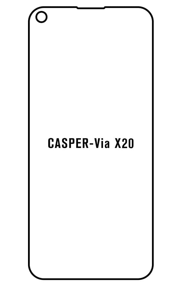 Film hydrogel pour Casper VIA X20