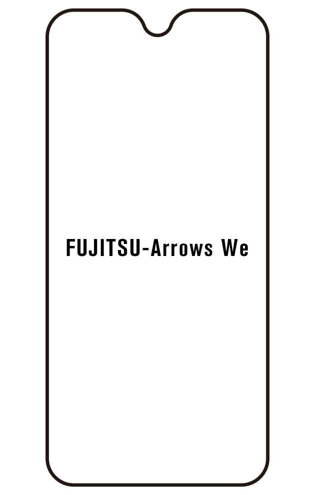 Film hydrogel pour Fujitsu Arrows We