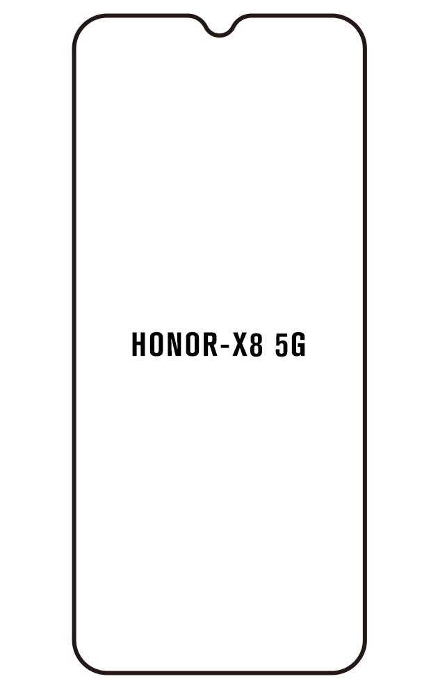 Film hydrogel pour écran Honor X8 5G