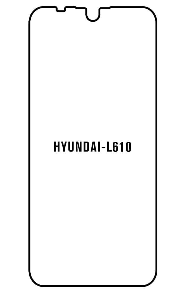 Film hydrogel pour écran Hyundai L610