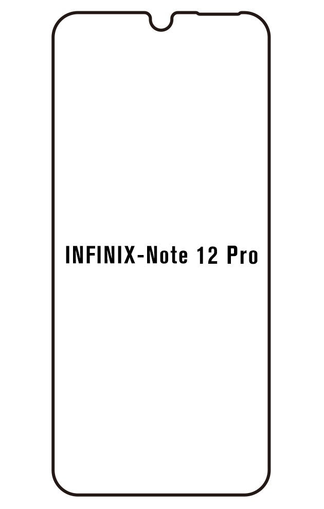 Film hydrogel pour écran Infinix Note 12 Pro 4G