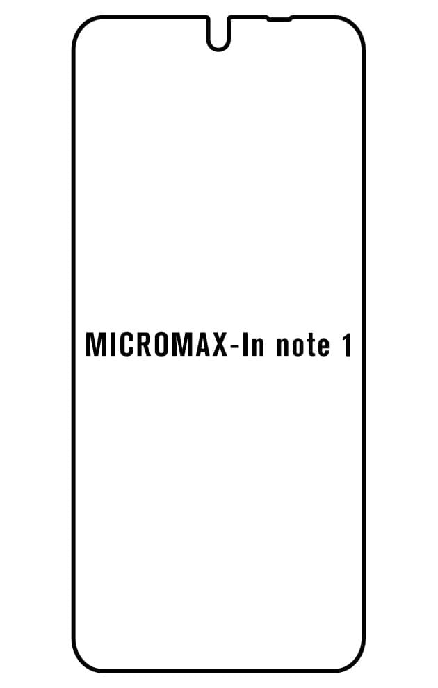 Film hydrogel pour Micromax in note 1