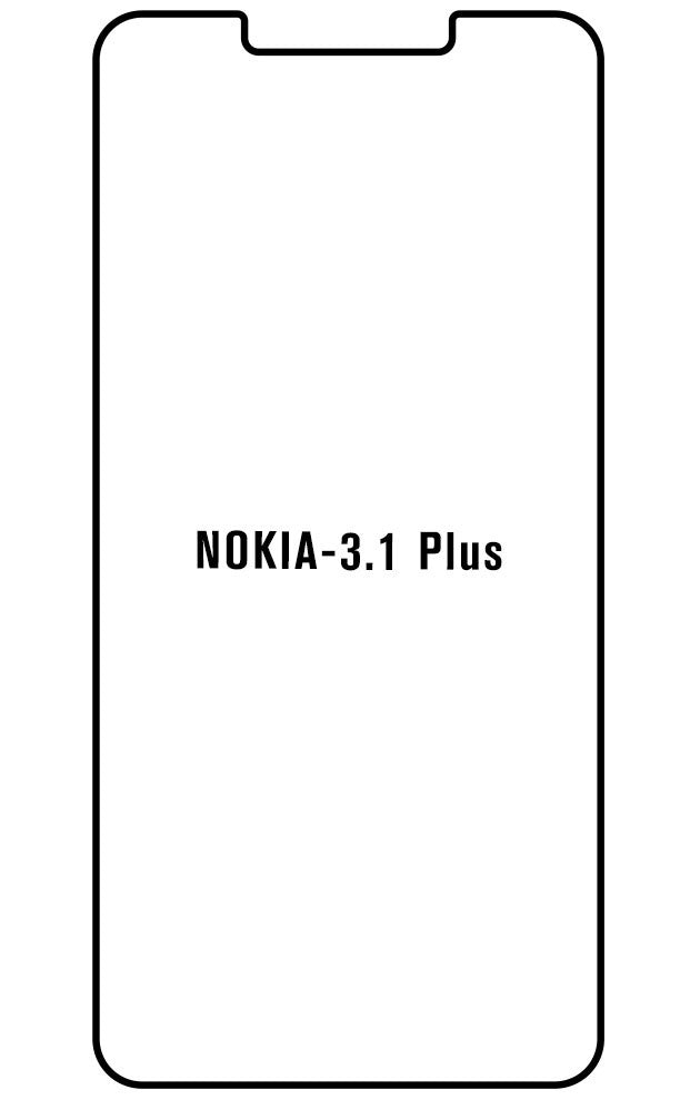 Film hydrogel pour écran Nokia 3.1 Plus