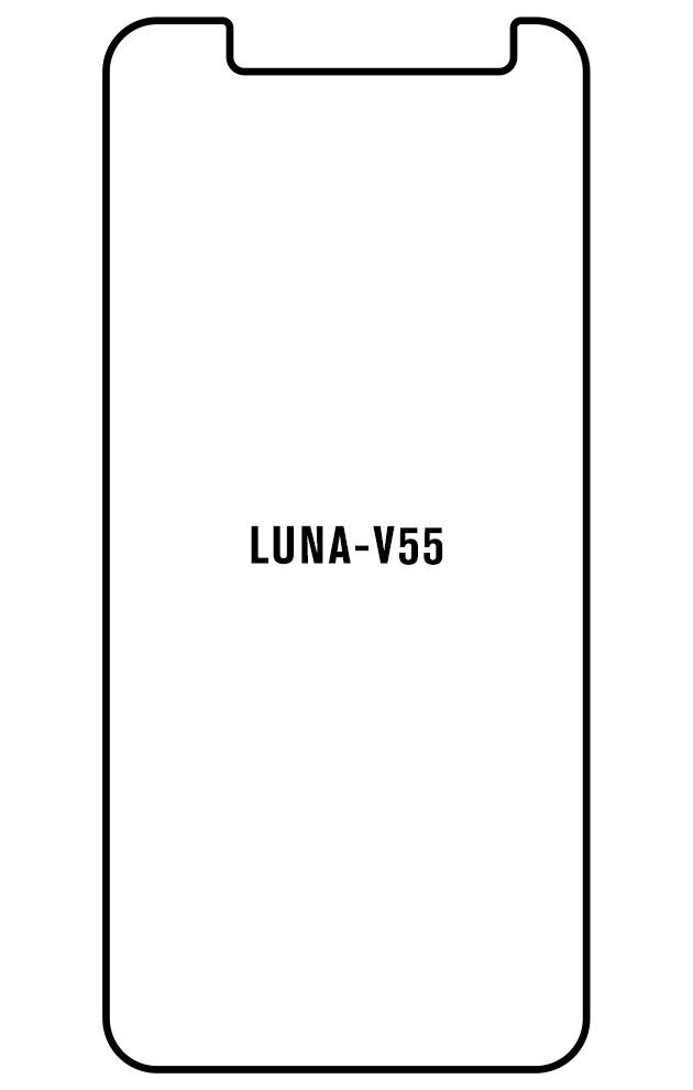Film hydrogel Luna LUNA V55 - Film écran anti-casse Hydrogel