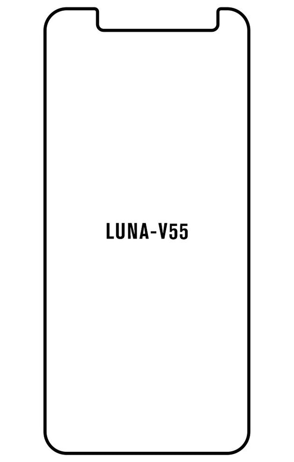 Film hydrogel Luna LUNA V55 - Film écran anti-casse Hydrogel