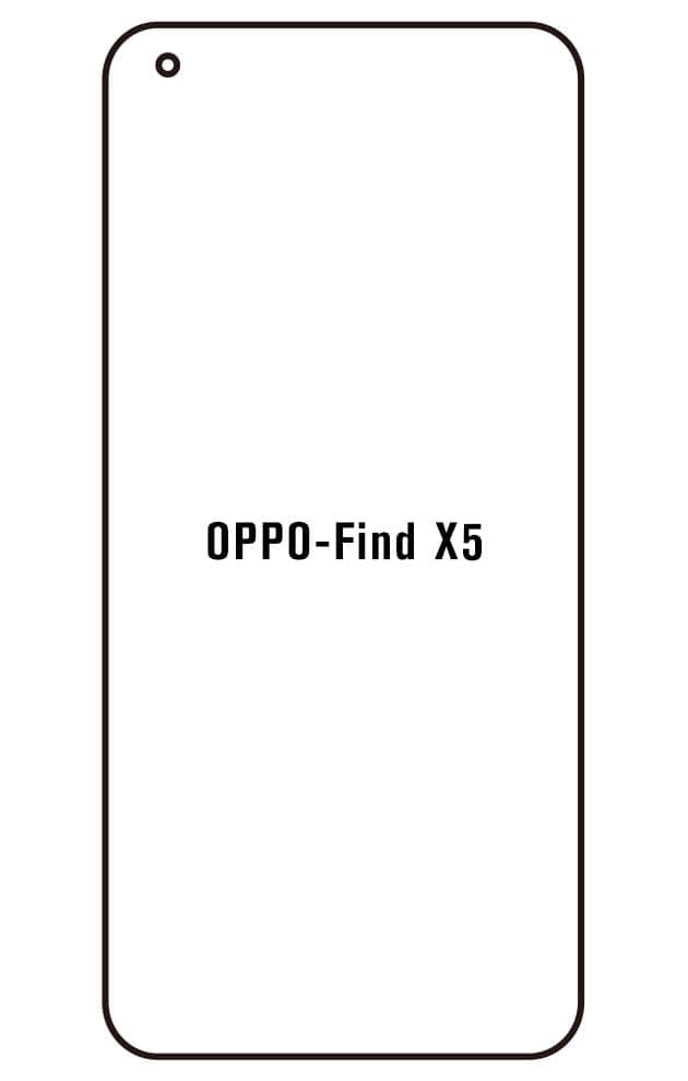 Film hydrogel pour Oppo Find X5