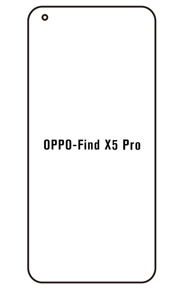 Film hydrogel pour Oppo Find X5 Pro