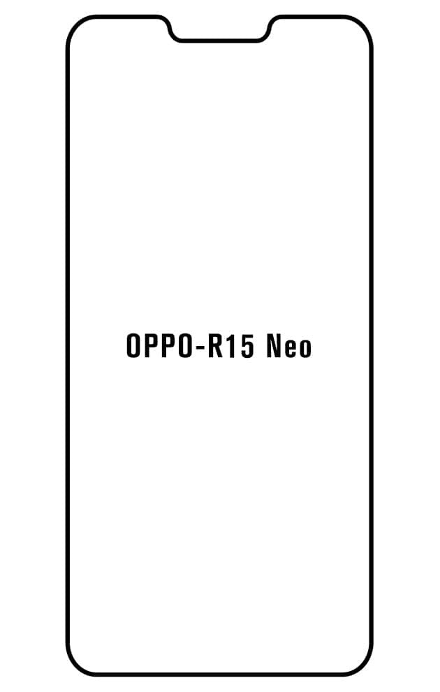 Film hydrogel pour Oppo R15 Neo