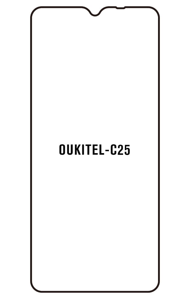 Film hydrogel pour écran Oukitel C25