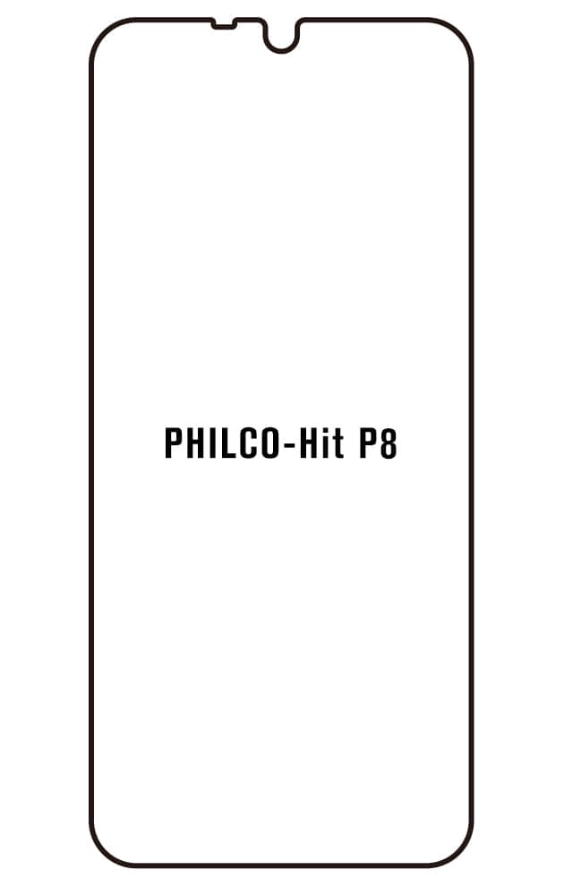 Film hydrogel pour écran Philco Hit P8
