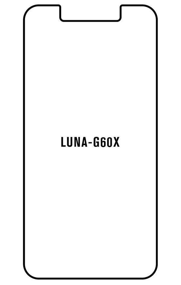 Film hydrogel Luna Luna G60X - Film écran anti-casse Hydrogel