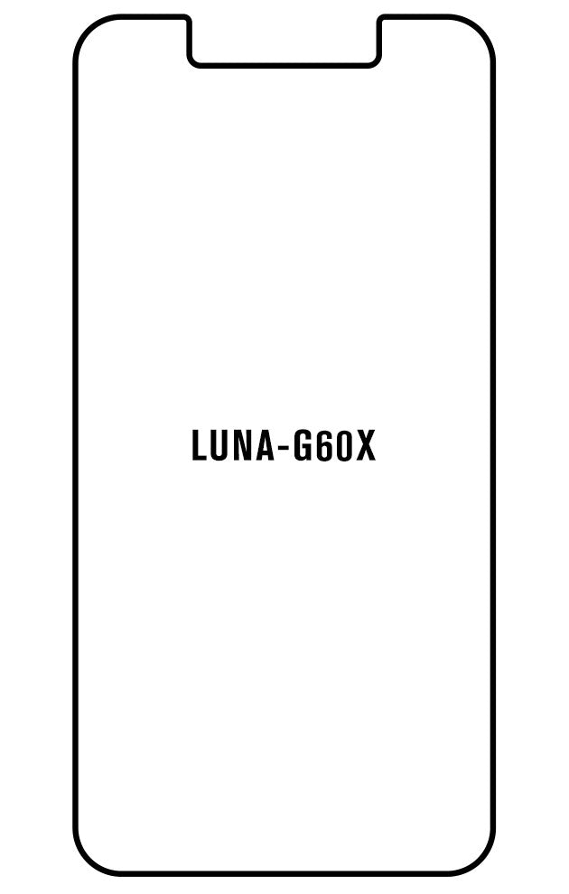 Film hydrogel Luna Luna G60X - Film écran anti-casse Hydrogel