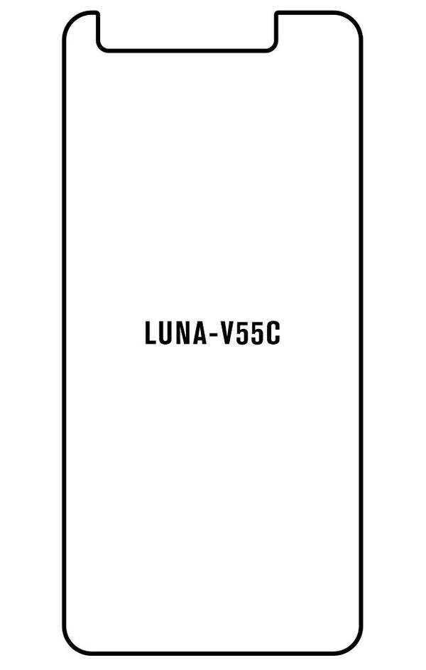 Film hydrogel Luna Luna V55C - Film écran anti-casse Hydrogel