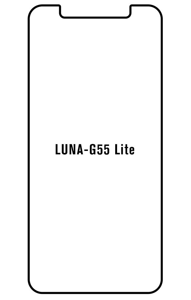 Film hydrogel Luna Luna G55 Lite - Film écran anti-casse Hydrogel