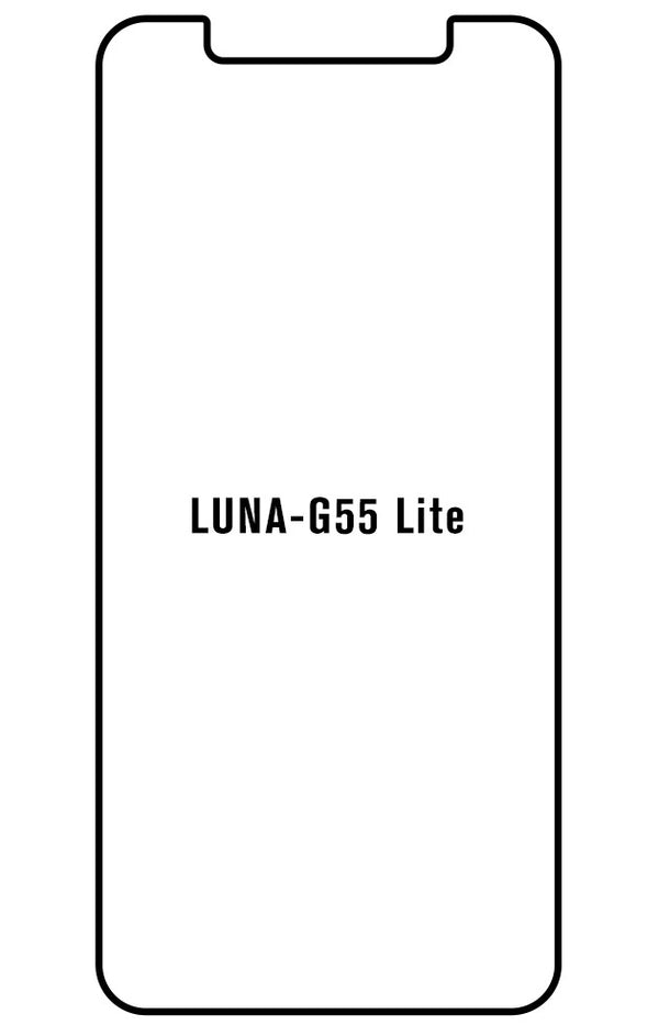 Film hydrogel Luna Luna G55 Lite - Film écran anti-casse Hydrogel