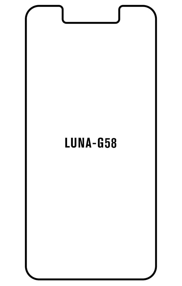 Film hydrogel Luna Luna G58 - Film écran anti-casse Hydrogel