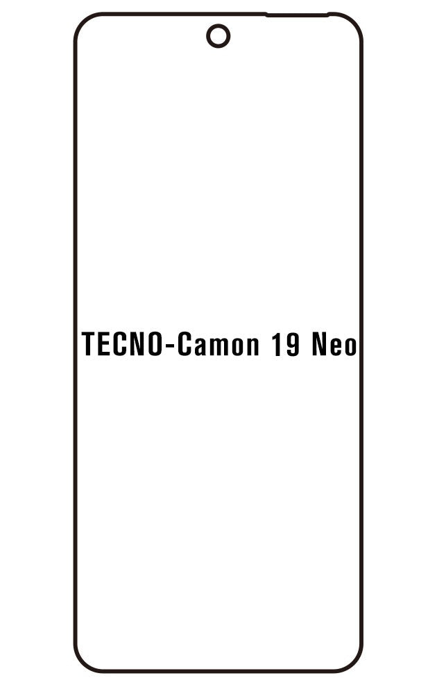 Film hydrogel pour écran Tecno Camon 19 Neo
