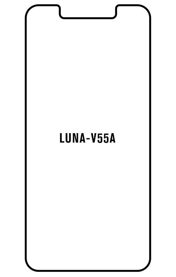 Film hydrogel Luna LUNA V55A - Film écran anti-casse Hydrogel