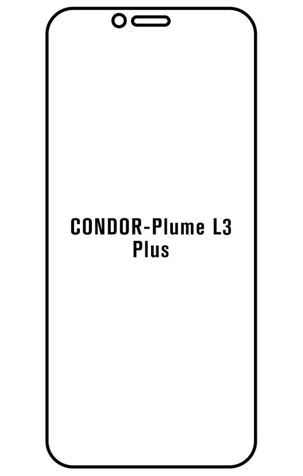 Film hydrogel Condor Plume L3 Plus - Film écran anti-casse Hydrogel