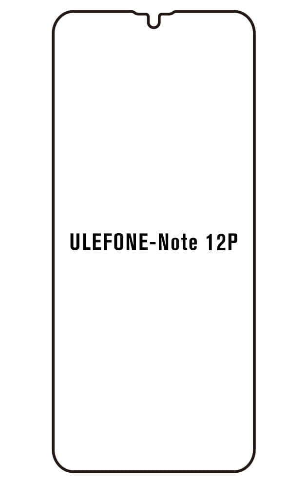 Film hydrogel pour écran Ulefone Note 12P