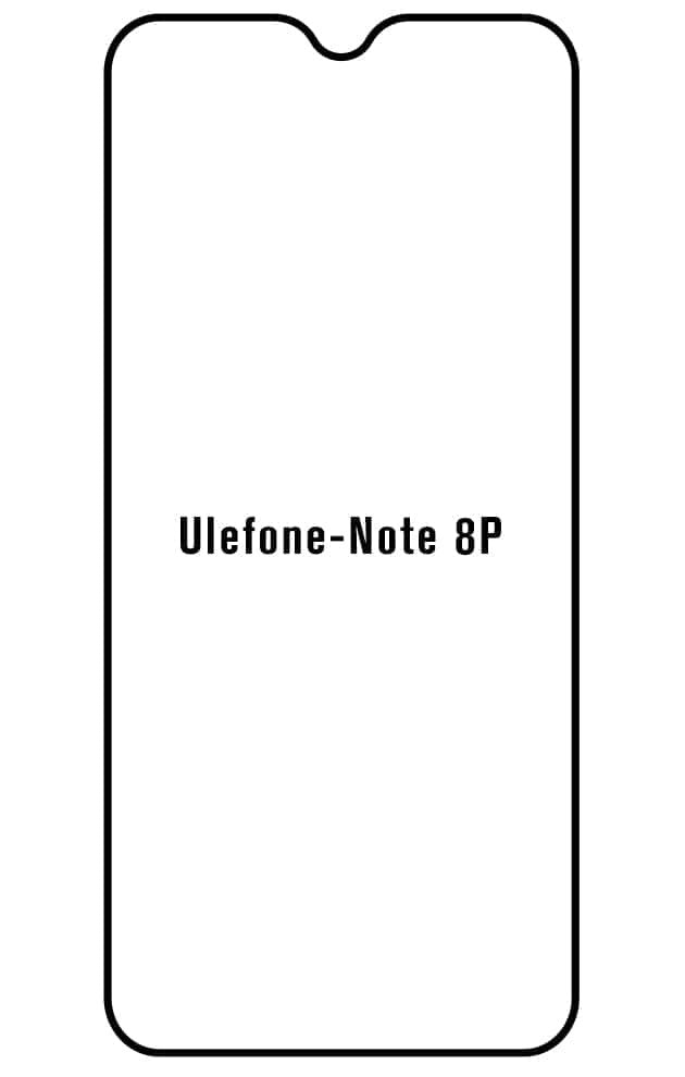 Film hydrogel pour écran Ulefone Note 8P - Note 8