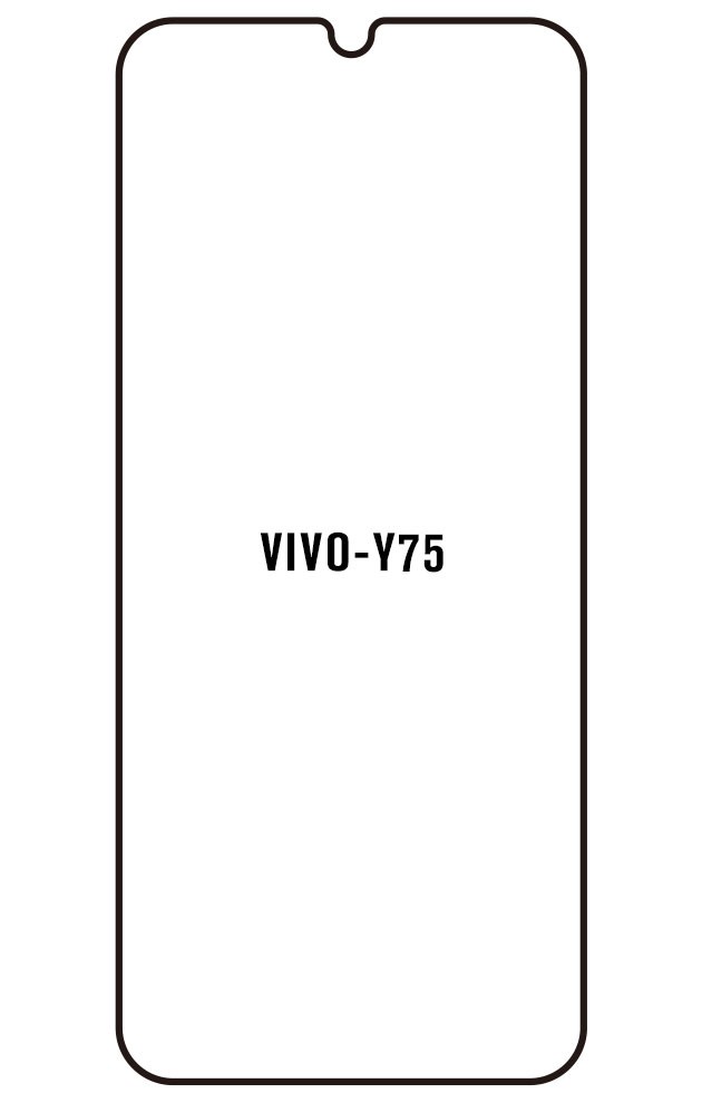 Film hydrogel pour écran Vivo Y75 (2022）