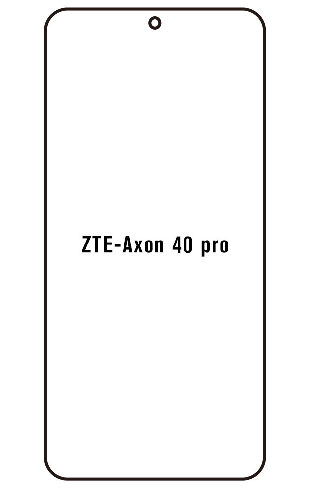 Film hydrogel pour écran Zte Axon 40 pro