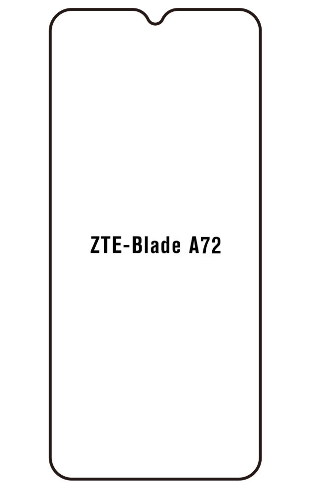 Film hydrogel pour écran Zte Blade A72