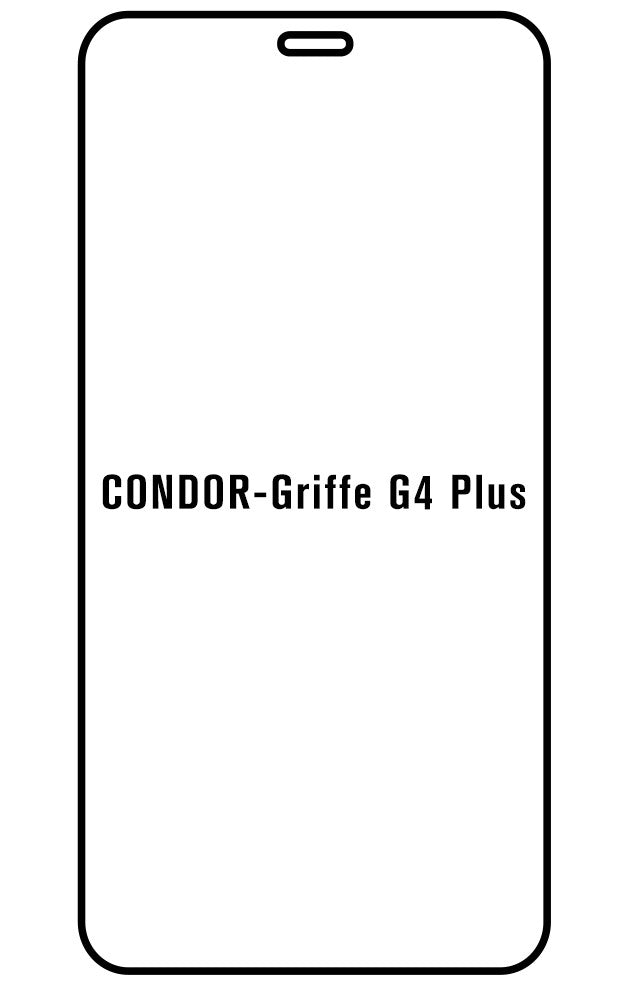 Film hydrogel Condor Griffe G4 Plus - Film écran anti-casse Hydrogel