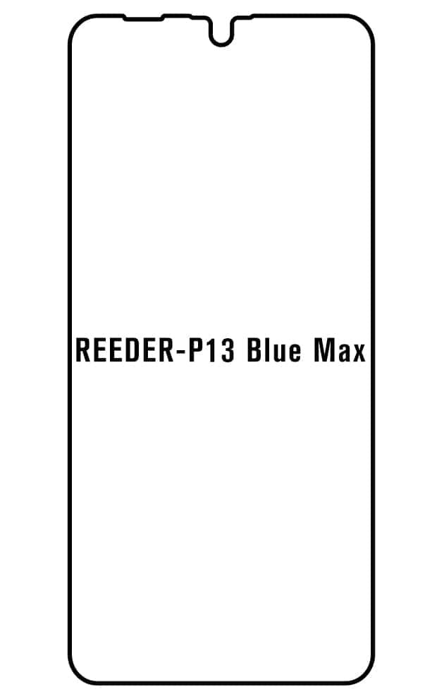 Film hydrogel pour Reeder P13 Blue Max