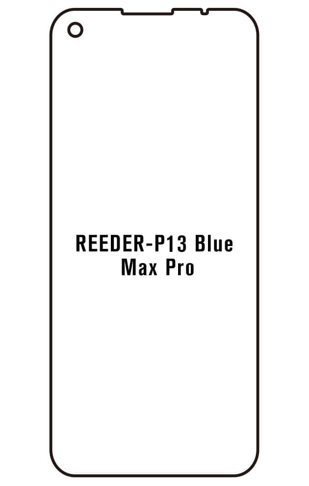 Film hydrogel pour Reeder P13 Blue Max Pro