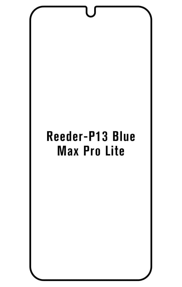 Film hydrogel pour Reeder P13 Blue Max Pro Lite 2022