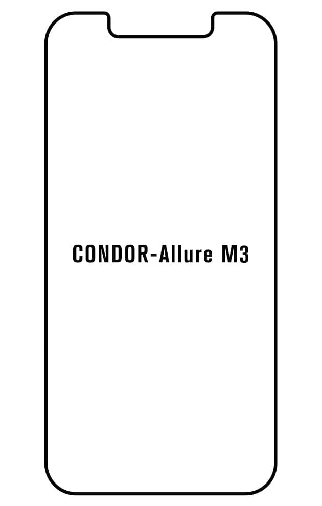Film hydrogel Condor Allure M3 - Film écran anti-casse Hydrogel