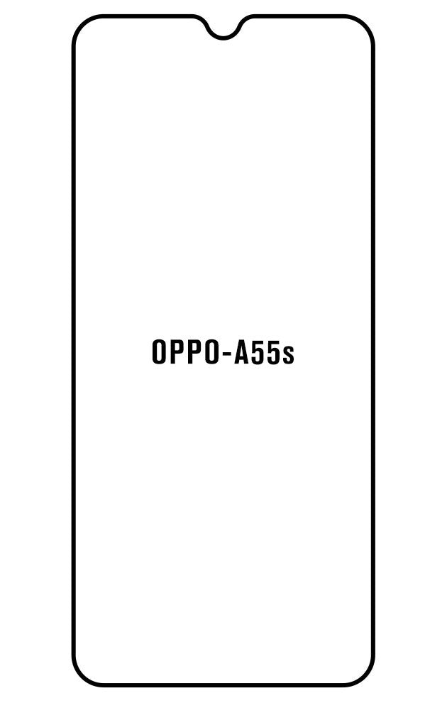 Film hydrogel pour écran Oppo A55s