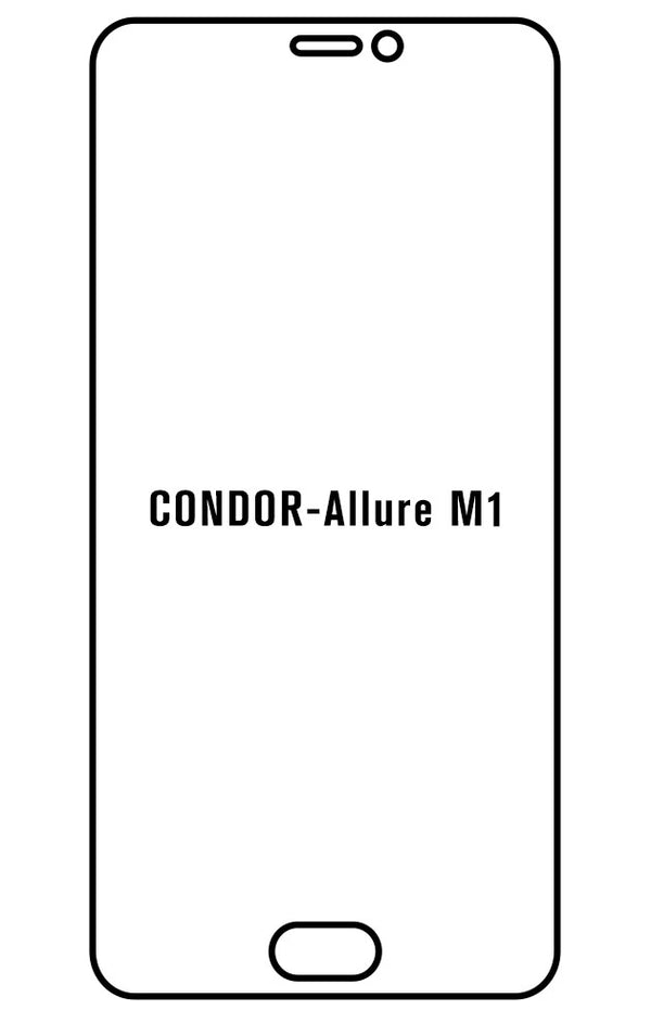 Film hydrogel Condor Allure M1 - Film écran anti-casse Hydrogel