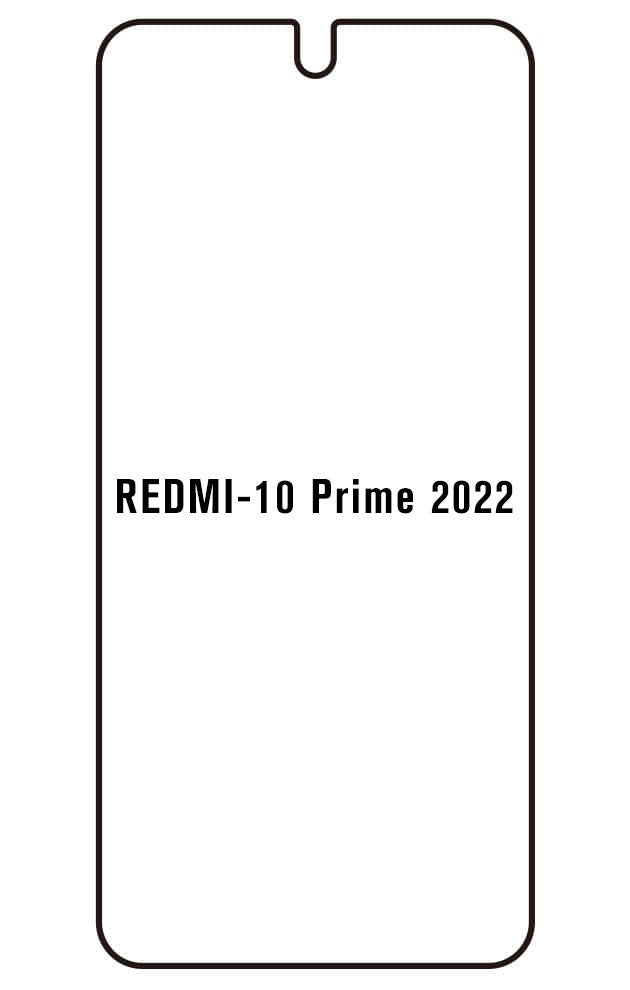 Film hydrogel pour Xiaomi Redmi 10 Prime 2022