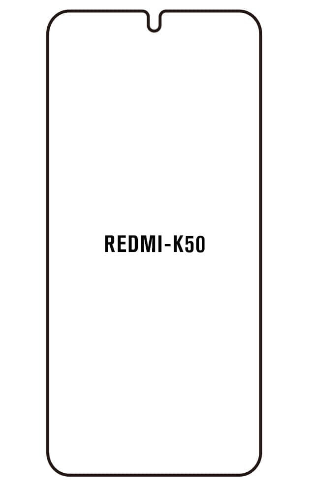Film hydrogel pour écran Xiaomi Redmi K50