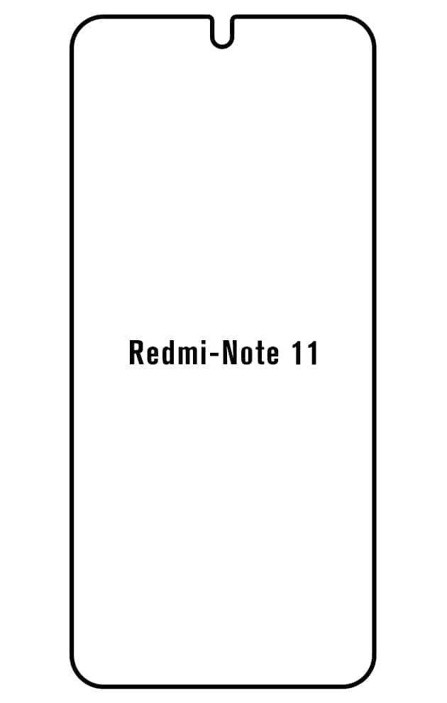 Film hydrogel pour écran Xiaomi Redmi Note 11