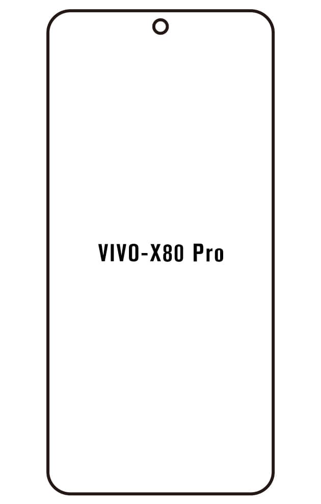 Film hydrogel pour écran Vivo X80 Pro