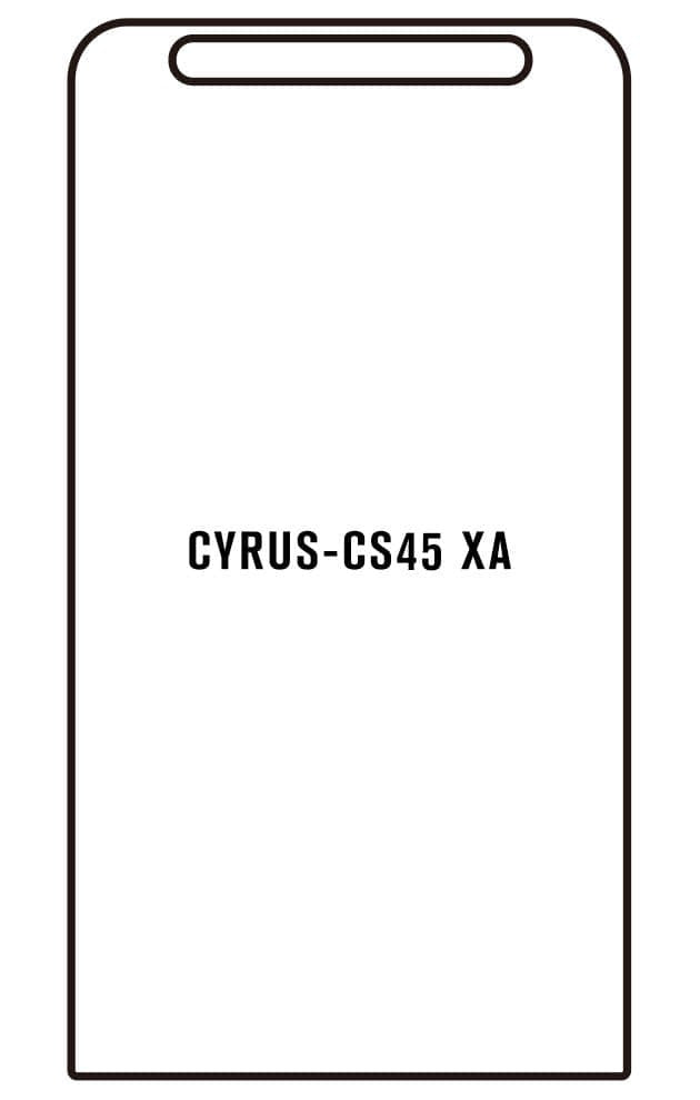 Film hydrogel pour écran Cyrus CS45 XA