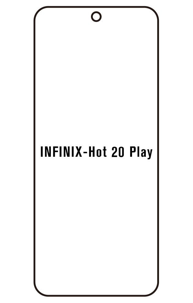 Film hydrogel pour écran Infinix Hot 20 Play