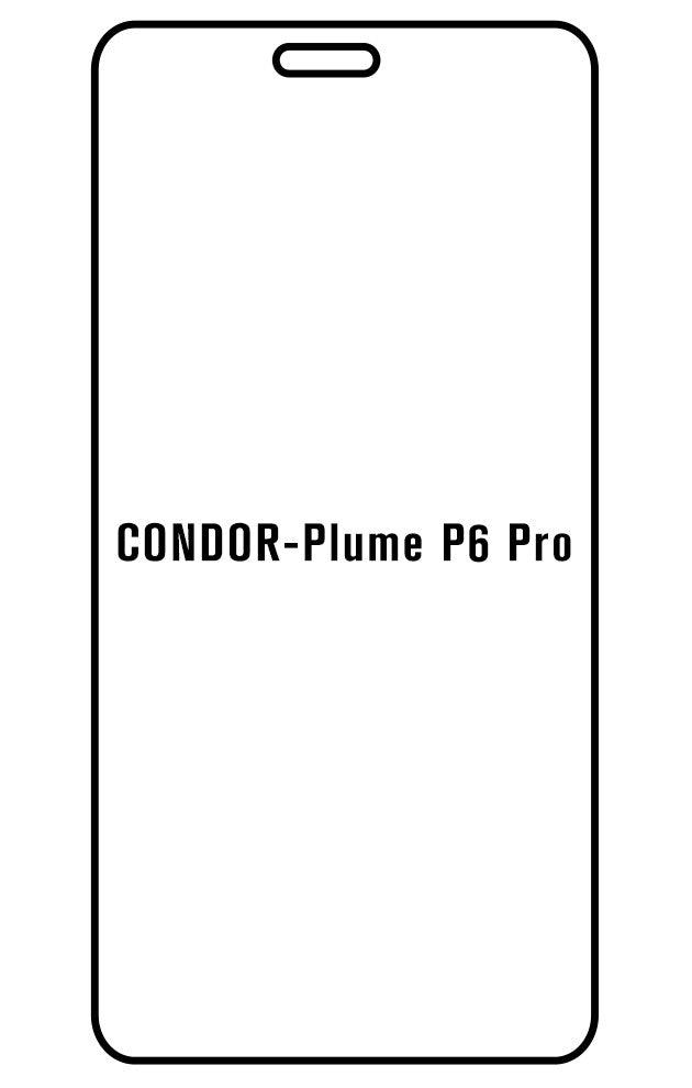 Film hydrogel Condor Plume P6 Pro - Film écran anti-casse Hydrogel