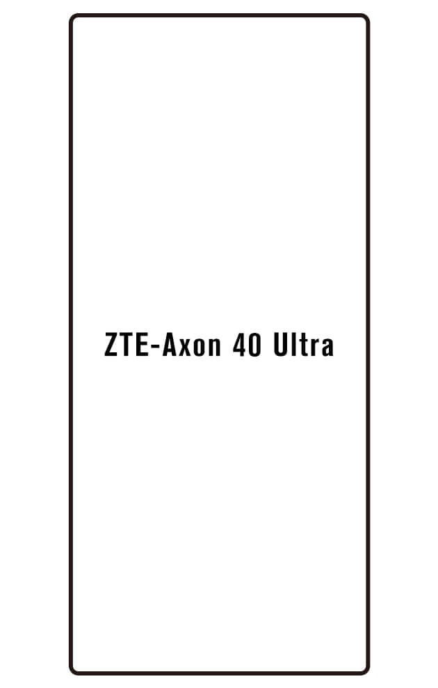 Film hydrogel pour écran Zte Axon 40 Ultra