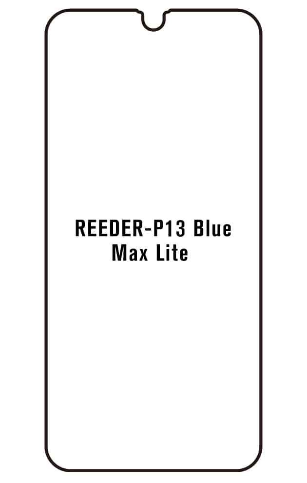 Film hydrogel pour écran Reeder P13 Blue Max Lite 2022